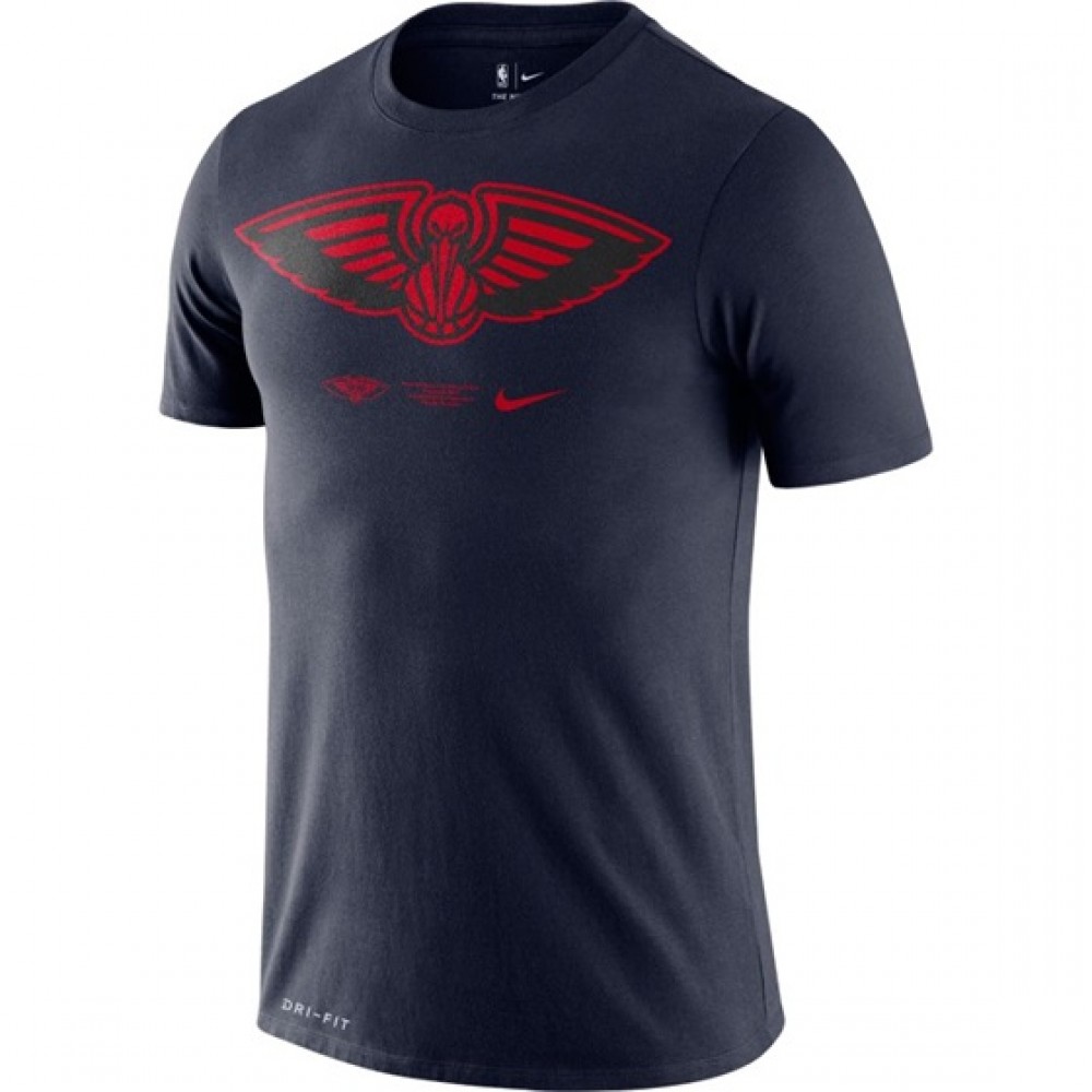 Футболка баскетбольная мужская Nike New Orleans Pelicans DRY TEE ES LOGO (CK8391-419)