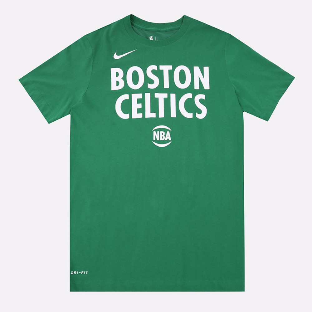 Футболка баскетбольная мужская Nike DRY TEE Boston Celtics Logo (CT9438-312)