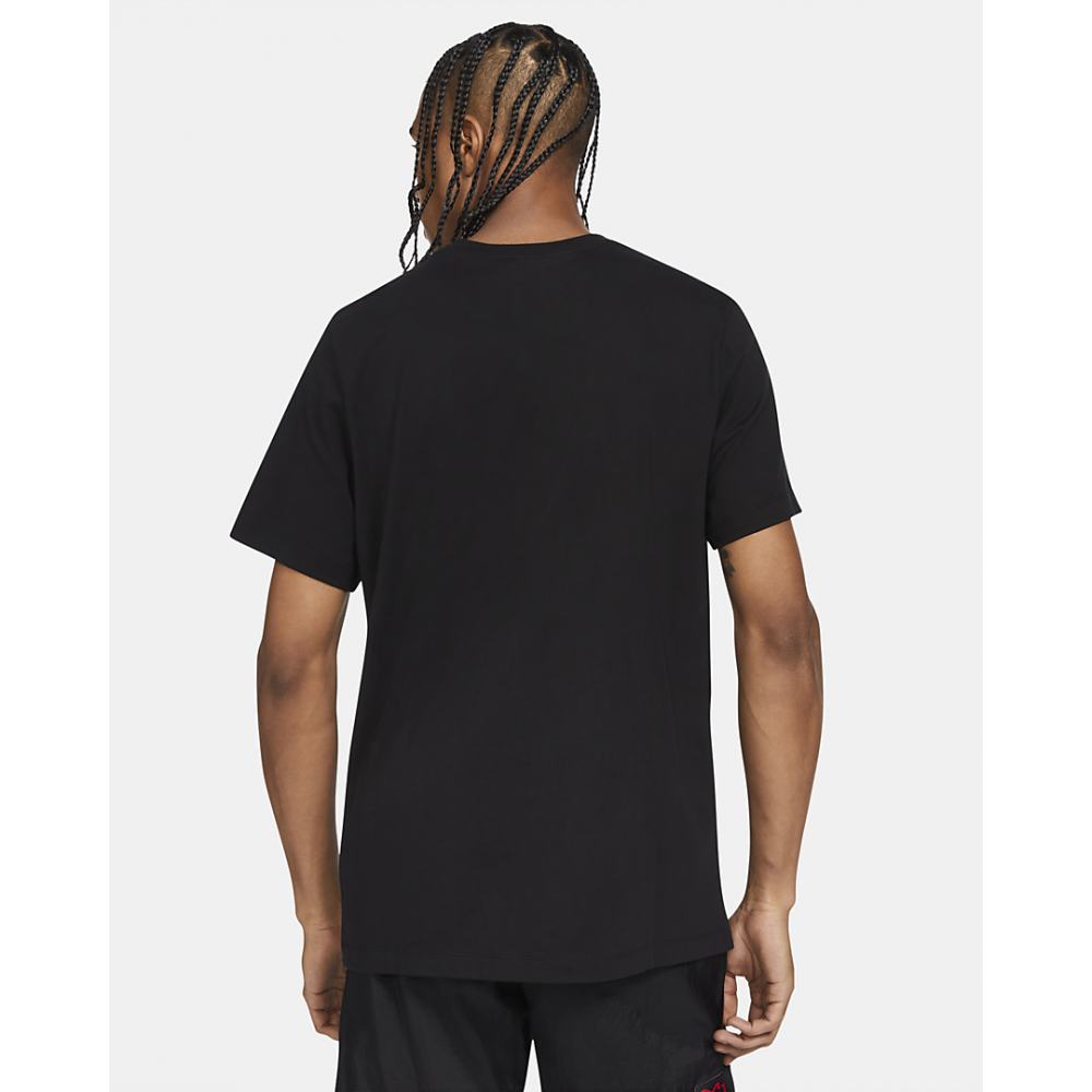 Футболка мужская Jordan Jumpman Air HBR SS Crew баскетбольная черная (CV3425-010)
