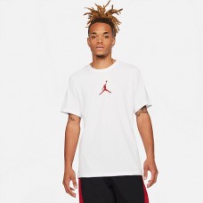 Футболка Jordan Jumpman Air Dri Fit SS Crew мужская баскетбольная белая (CW5190-101) 