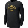 Футболка баскетбольная c длинными рукавами Nike Los Angeles Lakers Courtside Elements Longsleeve (DA5897-010)