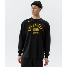 Футболка баскетбольная c длинными рукавами Nike Los Angeles Lakers Courtside Elements Longsleeve (DA5897-010)