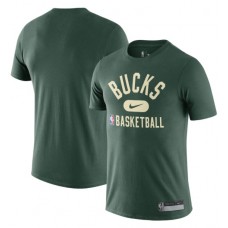 Футболка баскетбольная Nike NBA Milwaukee Bucks Dri-Fit Top (DA5928-323)