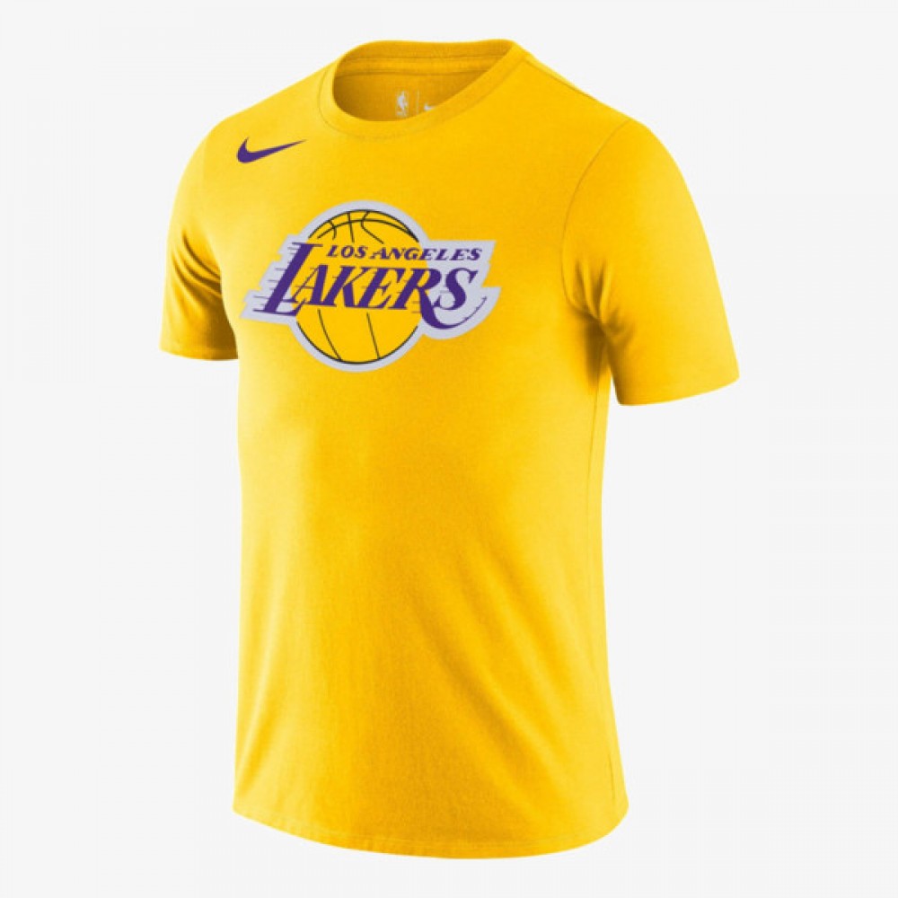 Футболка мужская баскетбольная Nike Nike Los Angeles Lakers Men's Dri-FIT Logo T-Shirt (DA6023-728)