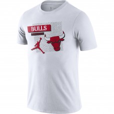 Футболка баскетбольная Nike Jordan Chicago Bulls Dri-Fit NBA T-Shirt (DA6610-100)