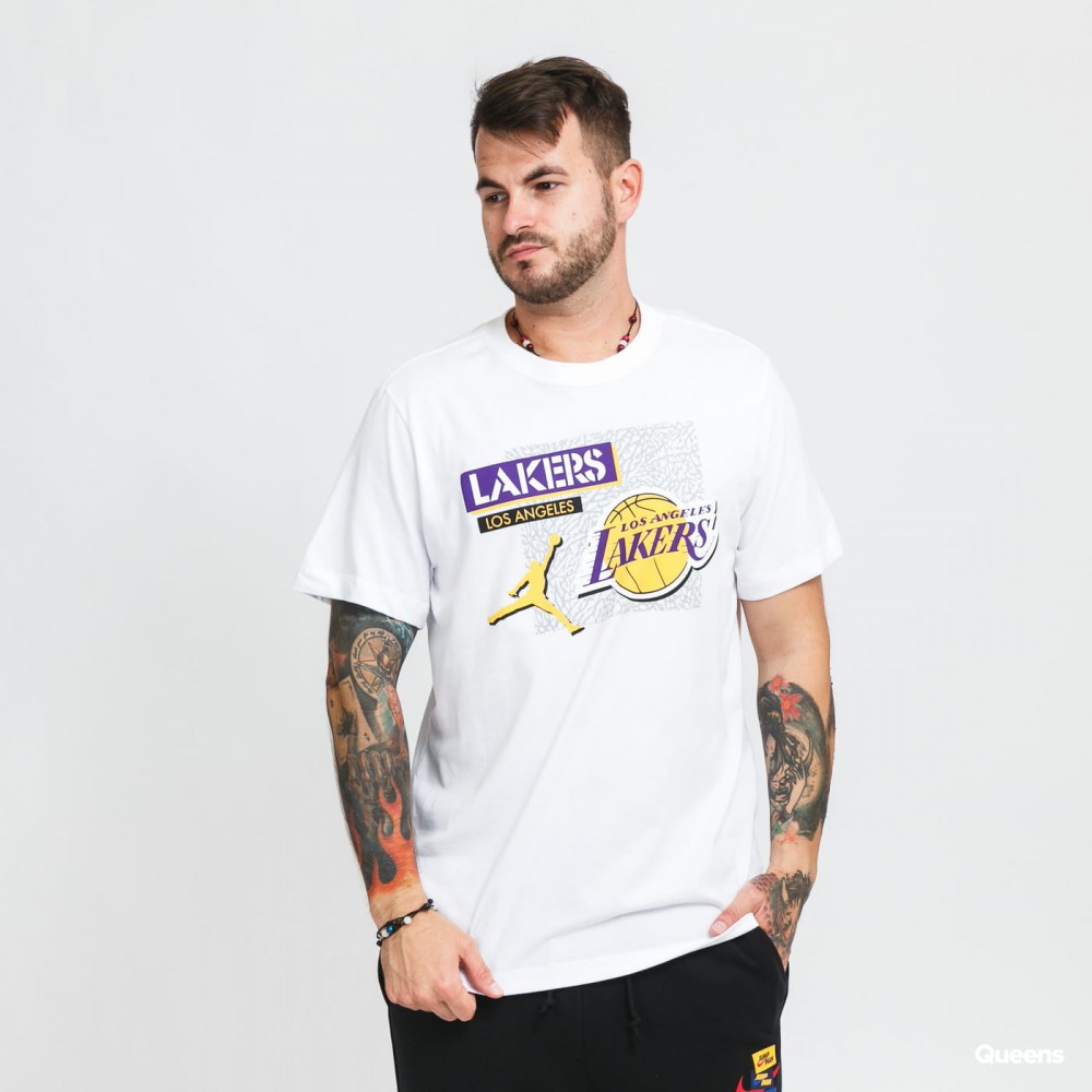 Футболка баскетбольная Jordan Los Angeles Lakers мужская (DA6628-100)