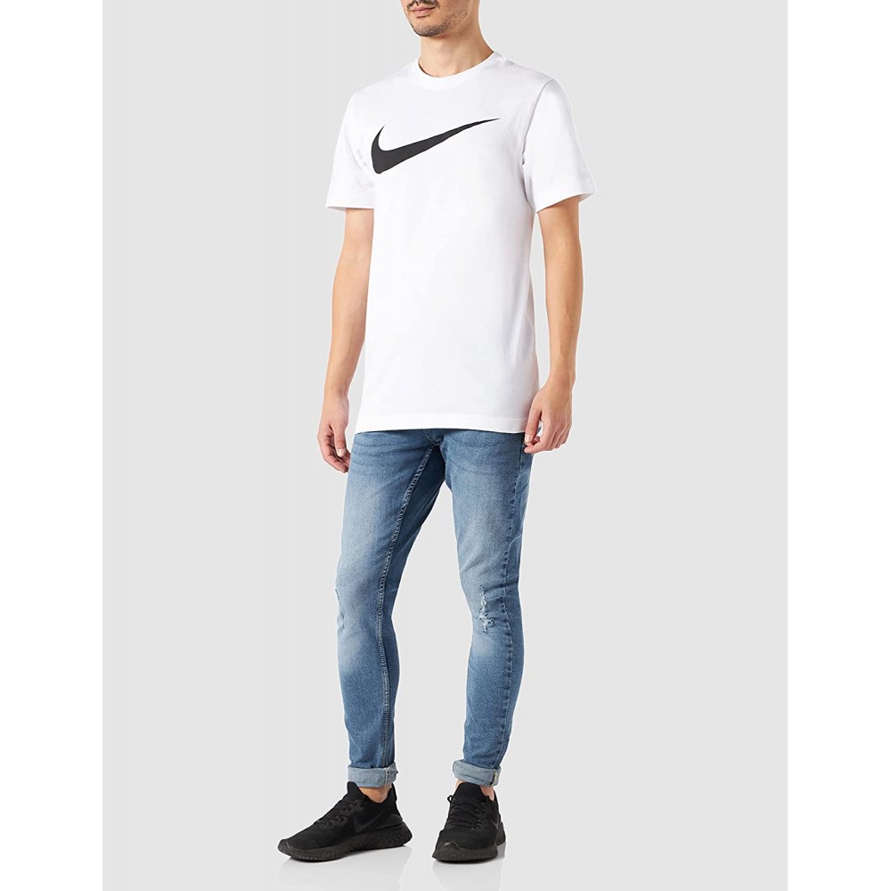Футболка мужская Nike Найк Sportswear Swoosh Standard Fit T-Shirt (DC5094-100)