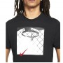 Футболка баскетбольная Nike HBR PHOTO SS TEE размер XL (DD0769-010)