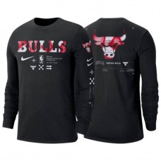 Футболка баскетбольная Nike Chicago Bulls NBA Long-Sleeve Men's T-Shirt (DZ0339-010)