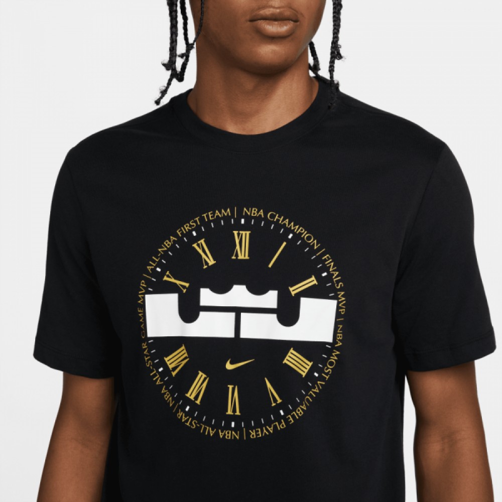 Футболка мужская баскетбольная LeBron Nike Dri-FIT Men's Basketball T-Shirt (DZ2702-010)