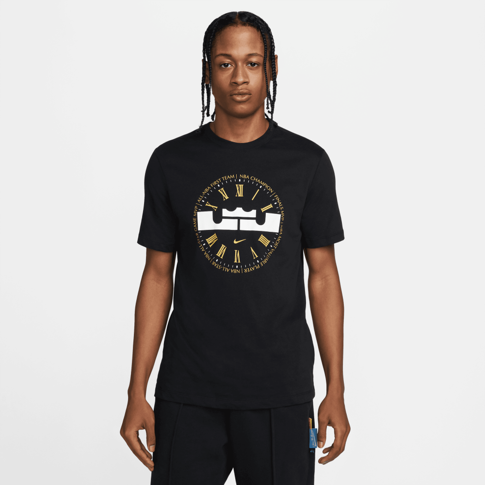 Футболка мужская баскетбольная LeBron Nike Dri-FIT Men's Basketball T-Shirt (DZ2702-010)