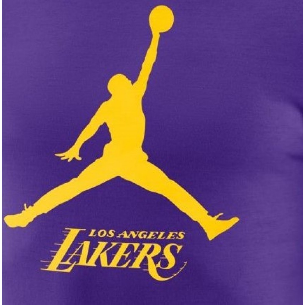 Футболка баскетбольная мужская Los Angeles Lakers Essential Men's Jordan NBA T-Shirt (FB9827-504)