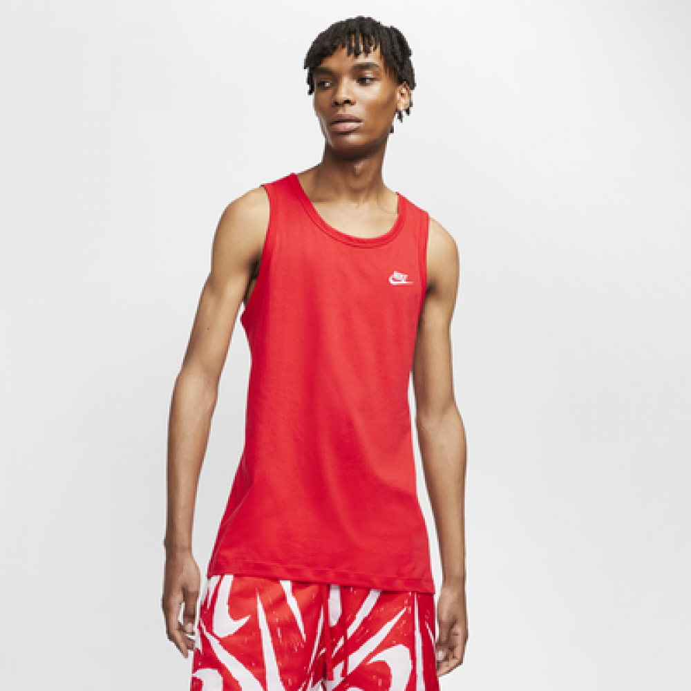 Майка мужская спортивная Nike Sportswear хлопок (BQ1260-657)