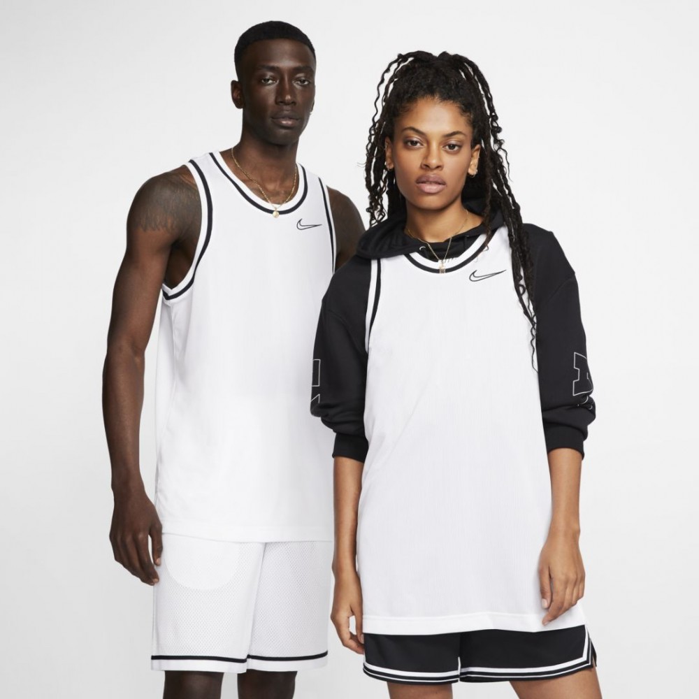 Майка баскетбольная Nike DRY CLASSIC JERSEY размер XL белая (BV9356-100)