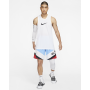 Майка баскетбольная Nike Dri-FIT Men's Basketball Top полиэстер белая (BV9387-100)