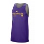 Майка баскетбольная двухсторонняя Nike NBA Los Angeles Lakers Reversible Courtside Tank Top (CN0716-504)