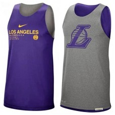 Майка баскетбольная двухсторонняя Nike NBA Los Angeles Lakers Reversible Courtside Tank Top (CN0716-504)