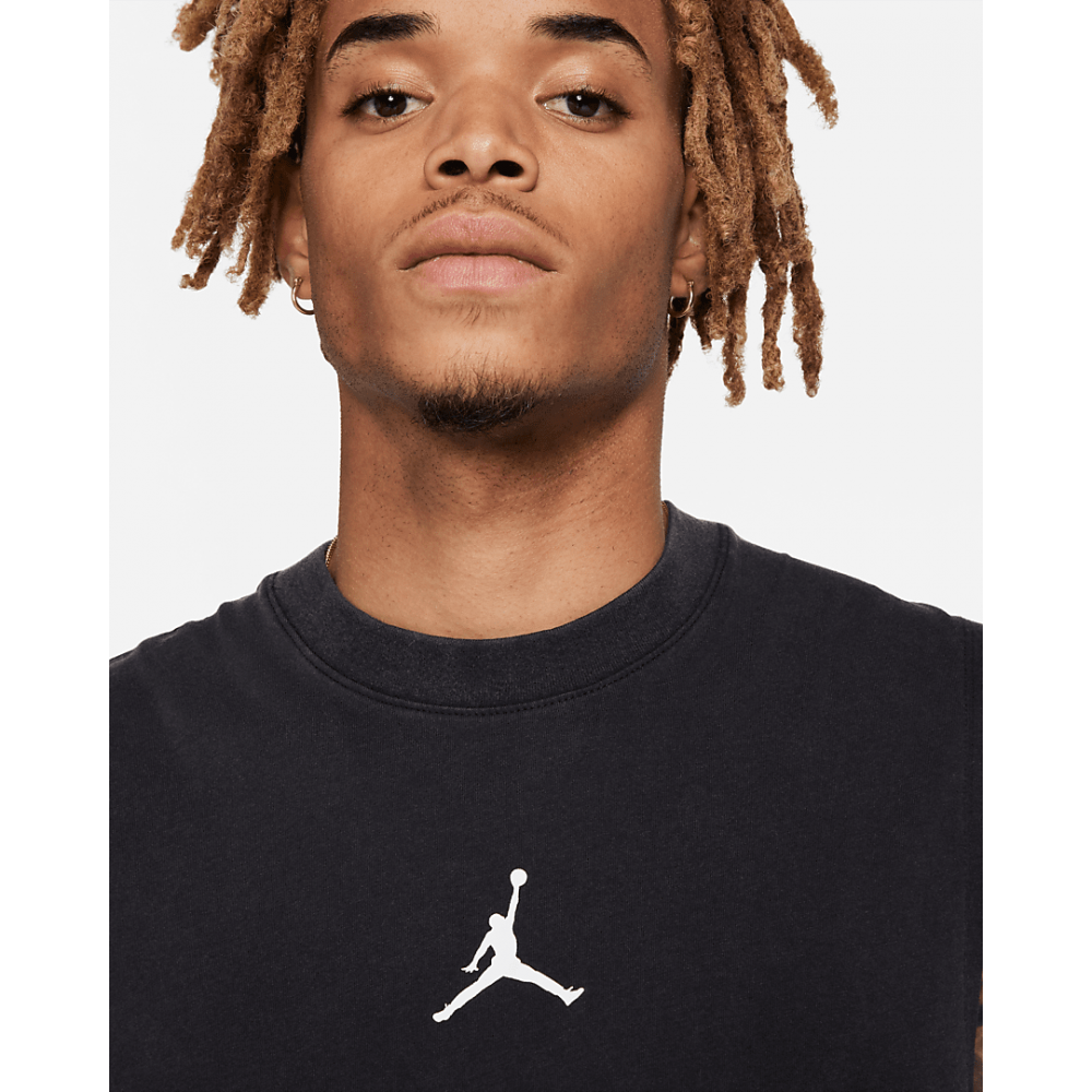 Майка баскетбольная мужская  Jordan Dri Fit Air SLVLS TOP черная (DC3236-010)