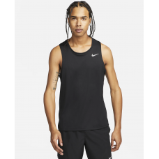 Майка Nike Miler Men's Dri-FIT Running Tank мужская спортивная черная оригинал (DV9321-010)