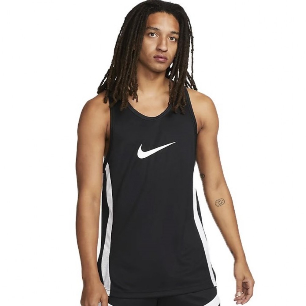 Майка баскетбольная Nike Icon Men's Dri-FIT Basketball Jersey (DV9967-010)
