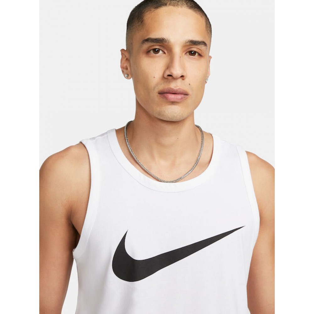 Майка мужская спортивная Nike Sportswear Men's Tank Top хлопок-полиэстер (FB9764-100)