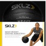 Мяч баскетбольный утяжеленный SKLZ Training Heavy Weight Control Basketball размер 7 композитная кожа