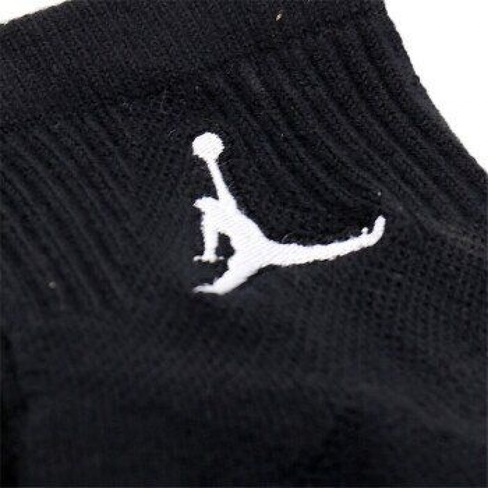 Носки баскетбольные Jordan Jumpman Quarter 3 пары черные (SX5544-010)