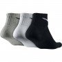 Носки спортивные Nike Cushion Quarter 3 пары черный-белый-серый (SX4703-901)