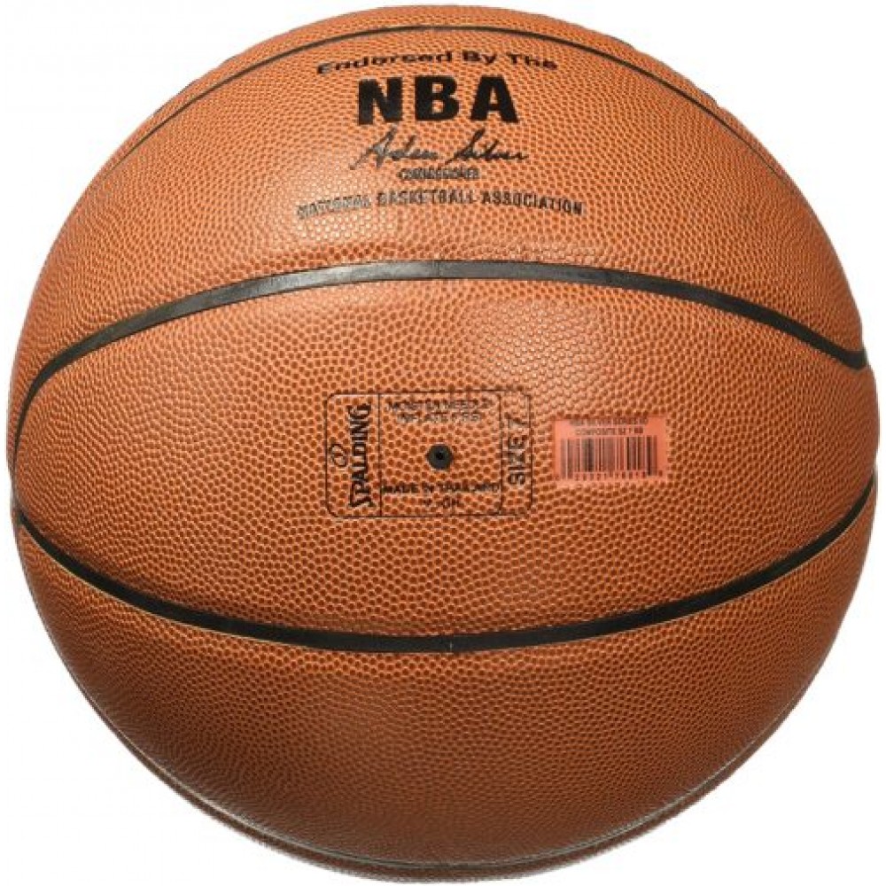 Мяч баскетбольный Spalding NBA Silver In-Outdoor размер 7 композитная кожа (76018Z)