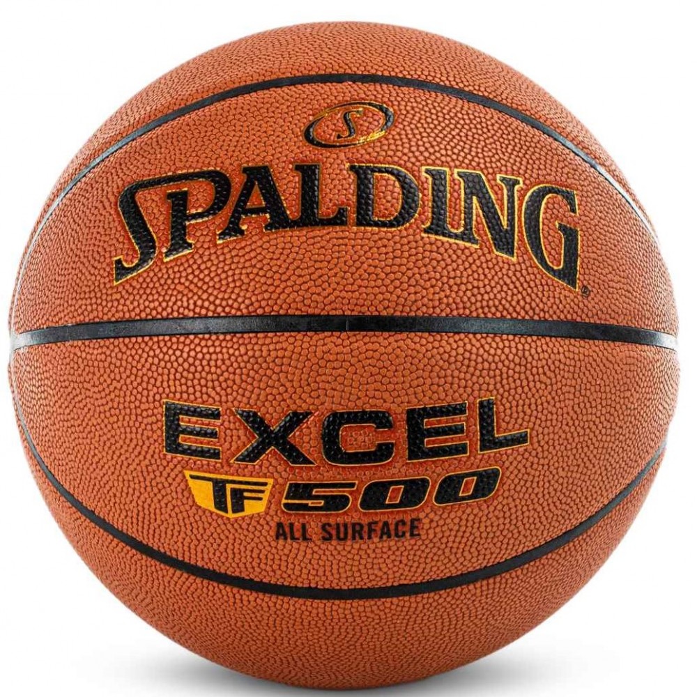 Мяч баскетбольный Spalding TF-500 Excel All Surface размер 6, 7 композитная кожа (76797Z)