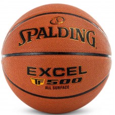 Мяч баскетбольный Spalding TF-500 Excel All Surface размер 6, 7 композитная кожа (76797Z)
