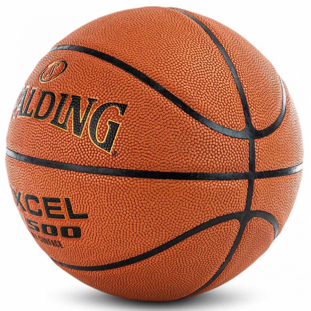Мяч баскетбольный Spalding TF-500 Excel All Surface размер 6, 7 композитная кожа (76797Z)