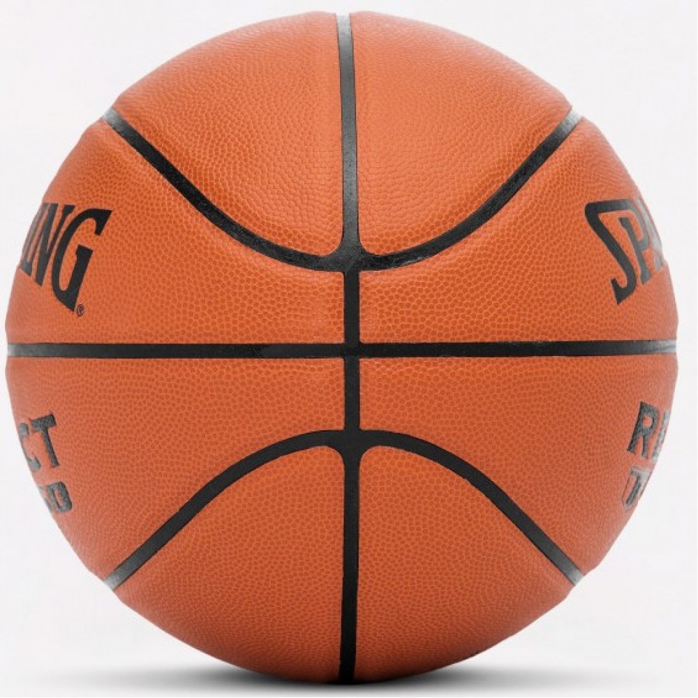 Мяч баскетбольный Spalding React TF-250 Indoor-Outdoor размер 5, 6, 7 композитная кожа (76801Z)