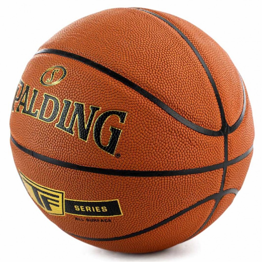 Мяч баскетбольный Spalding Gold TF Series Indoor-Outdoor размер 7 композитная кожа для улицы-зала (76857Z)