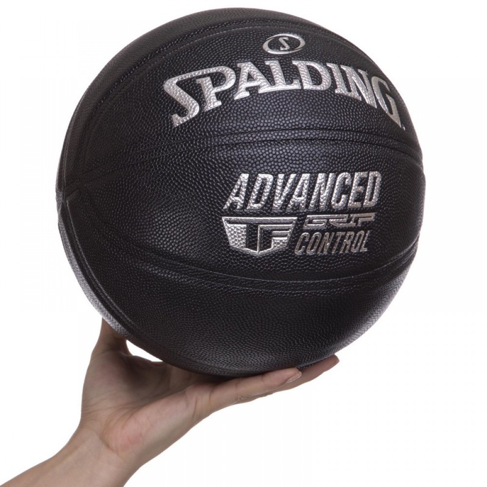 Мяч баскетбольный Spalding TF Advanced Grip Control Indoor-Outdoor размер 7 композитная кожа (76871Y)