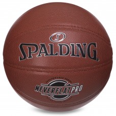 Мяч баскетбольный Spalding Neverflat Pro Indoor-Outdoor размер 7 композитная кожа (76961Y)