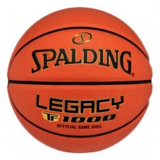 Мяч баскетбольный профессиональный Spalding TF-1000 Legacy FIBA размер 6, 7 композитная кожа для зала (76963Z)