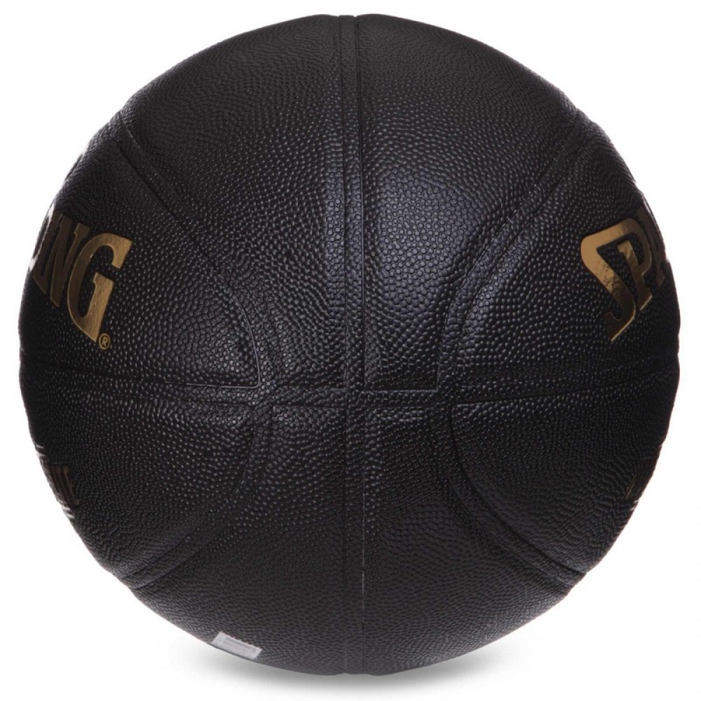 Мяч баскетбольный Spalding NBA Neverflat Elite Indoor-Outdoor размер 7 композитная кожа (76991Y)