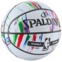 Мяч баскетбольный Spalding NBA Marble Colour Outdoor размер 7 резиновый (83-636Z)