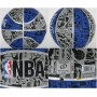 Мяч баскетбольный Spalding NBA Graffiti Outdoor размер 7 резиновый для игры на улице-в зале (83176Z)