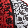 Мяч баскетбольный Spalding Red Graffiti размер 7 резиновый для игры на улице (83574Z)