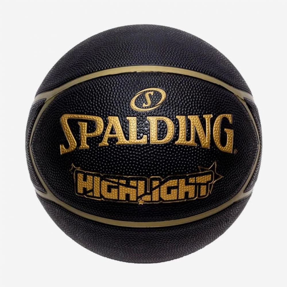 Мяч баскетбольный Spalding Highlight Indoor-Outdoor размер 7 резина (84355Z)