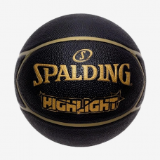 Мяч баскетбольный Spalding Highlight Indoor-Outdoor размер 7 резина (84355Z)