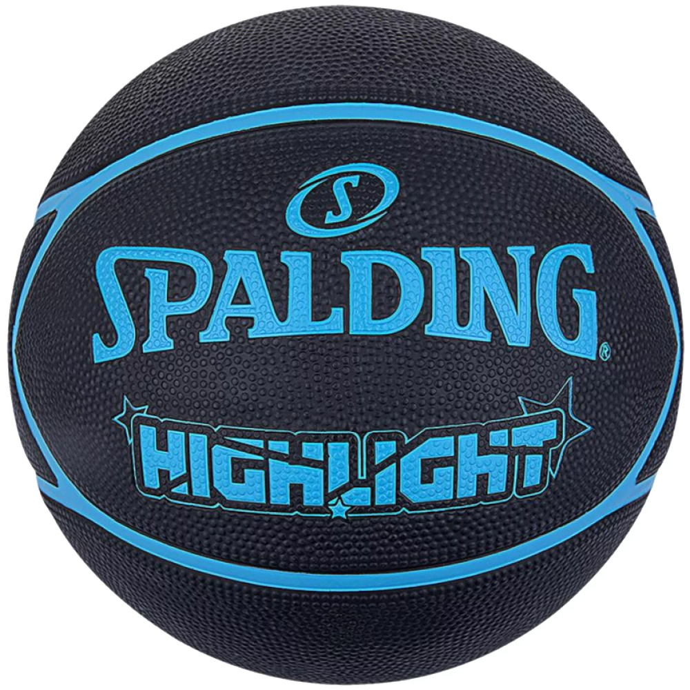 Мяч баскетбольный Spalding Highlight Indoor-Outdoor размер 7 резина (84356Z)