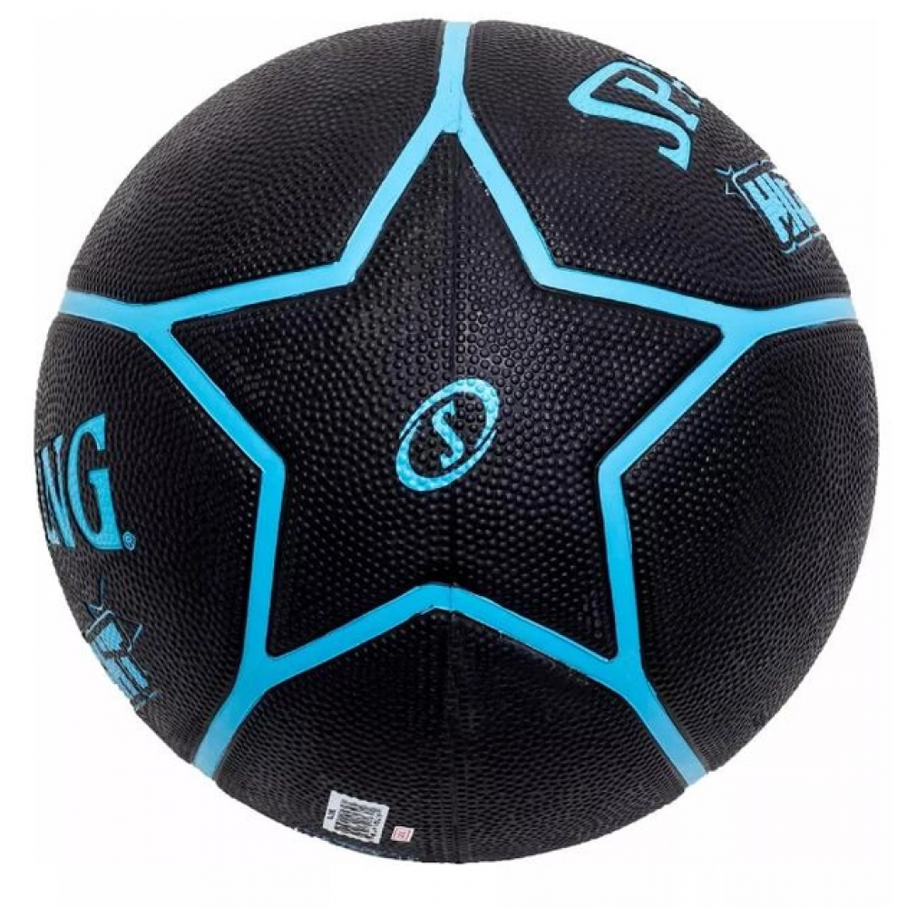 Мяч баскетбольный Spalding Highlight Indoor-Outdoor размер 7 резина (84356Z)