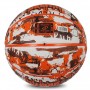 Мяч баскетбольный Spalding Bue Orange Graffiti размер 7 резиновый для игры на улице (84376Z)