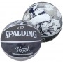 Мяч баскетбольный Spalding NBA Sketch Jump Ball Series Outdoor размер 7 резиновый (84382Z)