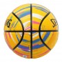 Мяч баскетбольный Spalding NBA Marble Уellow Outdoor размер 7 резиновый (84401Z)
