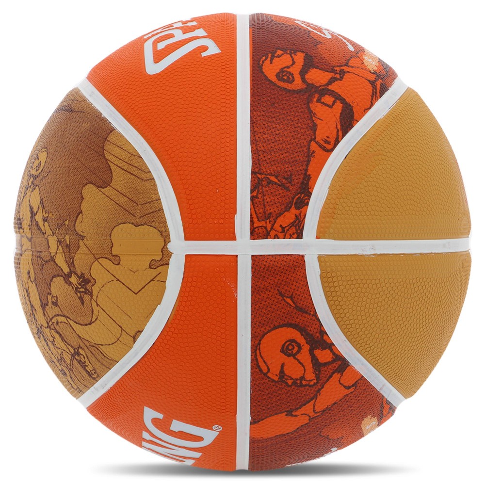 Мяч баскетбольный Spalding NBA Sketch Series Outdoor размер 7 резиновый (84452Y)