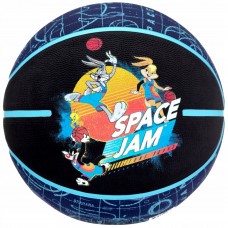 Мяч баскетбольный Spalding Space Jam Tune Court BasketBall размер 5, 6, 7 резиновый для улицы-зала (84560Z)